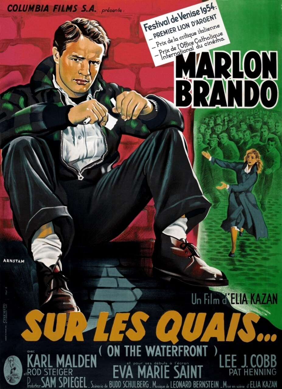 Posterazzi On The Waterfront Marlon Brando 1954 Movie Poster Masterprint